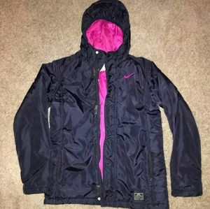 Girls large nike jacket large
